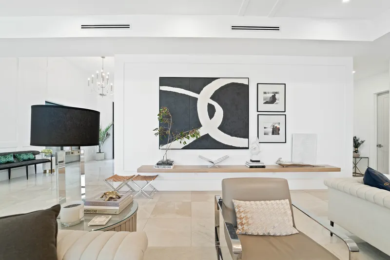 Salon contemporain